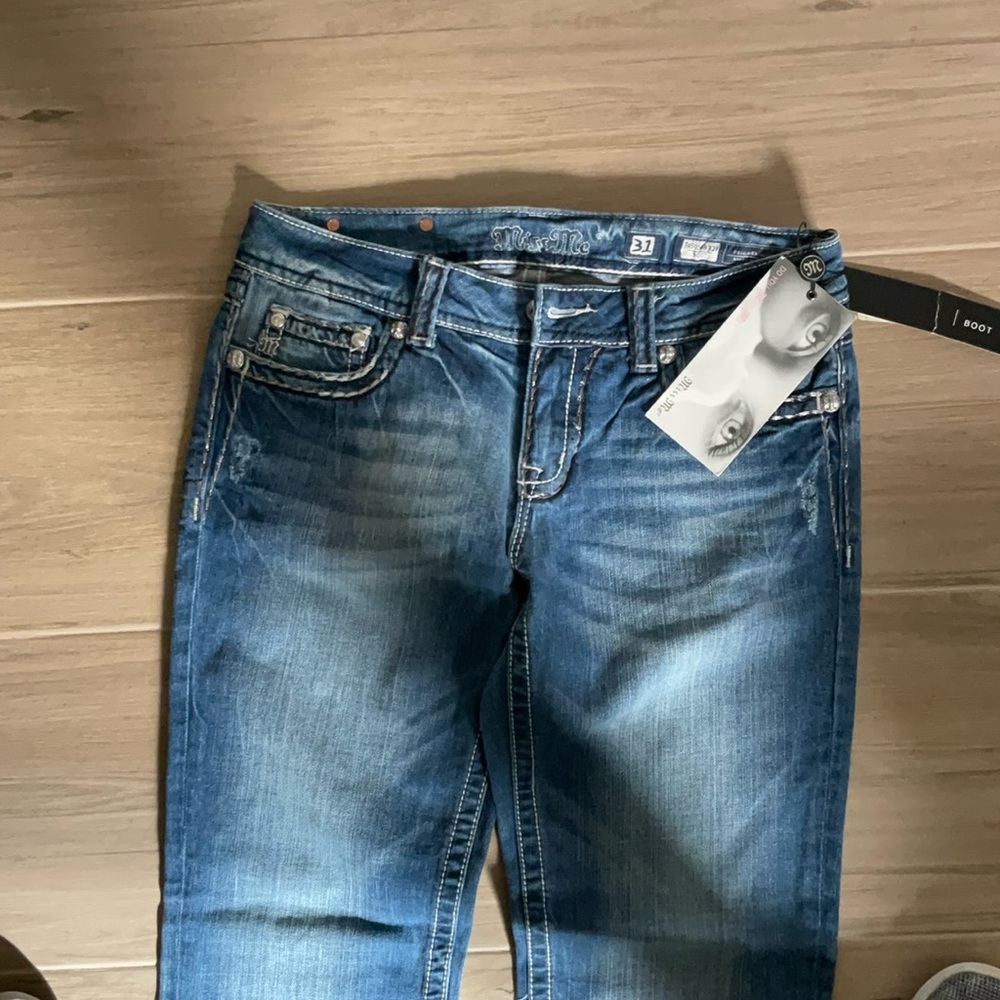 NWT MISS ME BOOT CUT JEANS